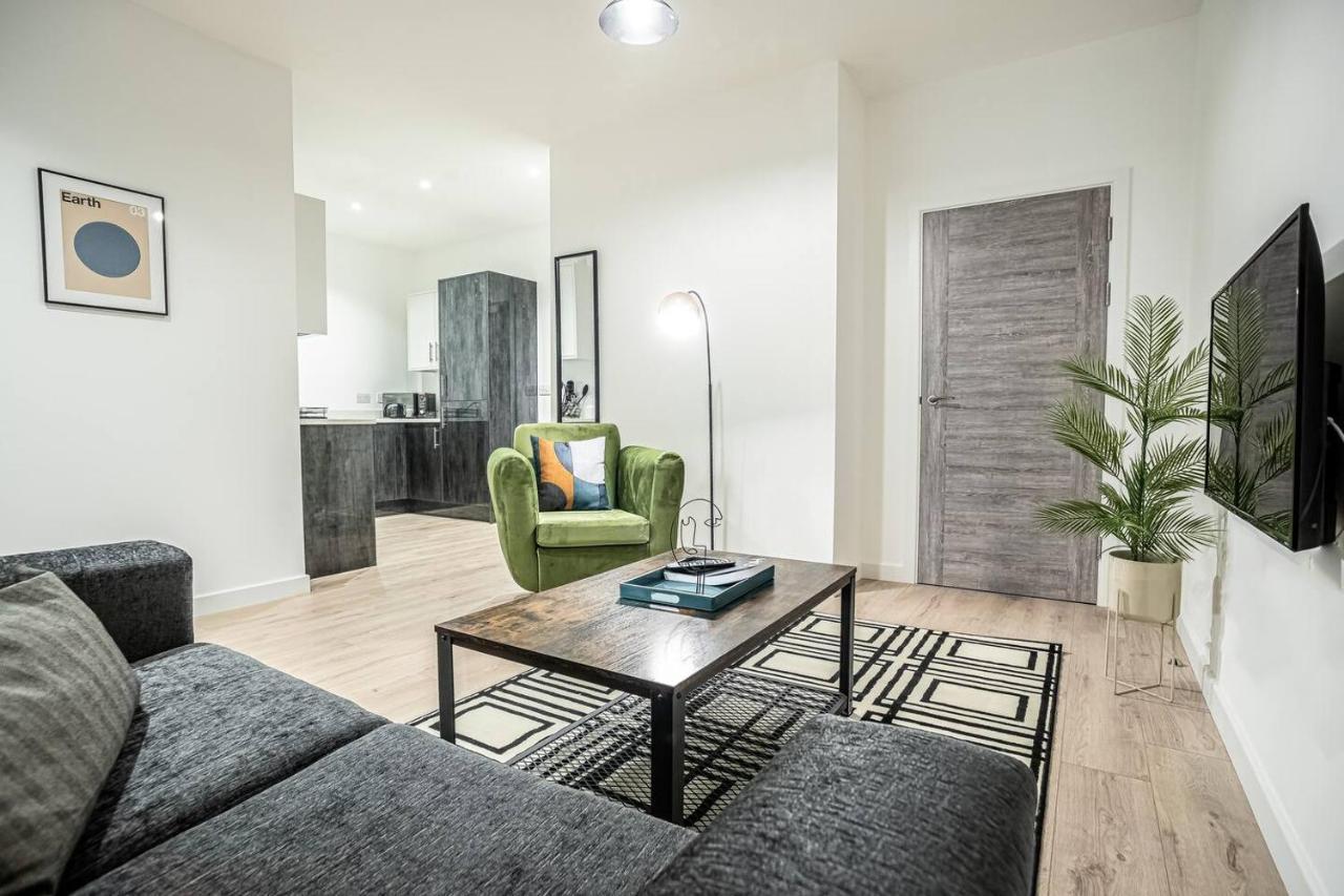 Bayard Apartments - 2 Bed Apartment Contractors Welcome ปีเตอร์โบโรห์ ภายนอก รูปภาพ